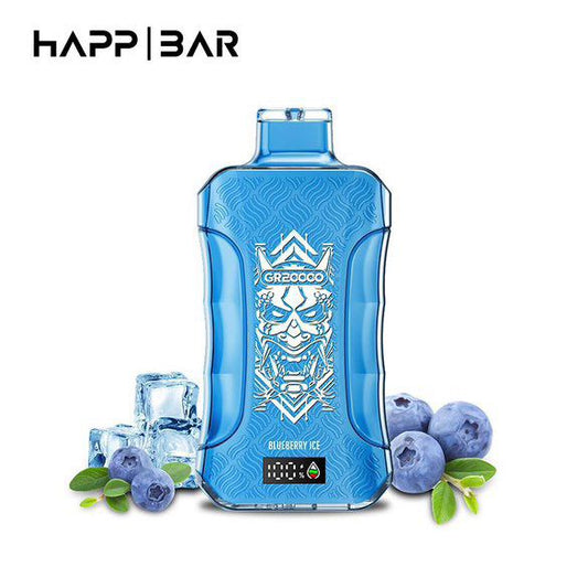 HAPP BARR 30  K PUFS 🔵❄️ Blueberry Ice