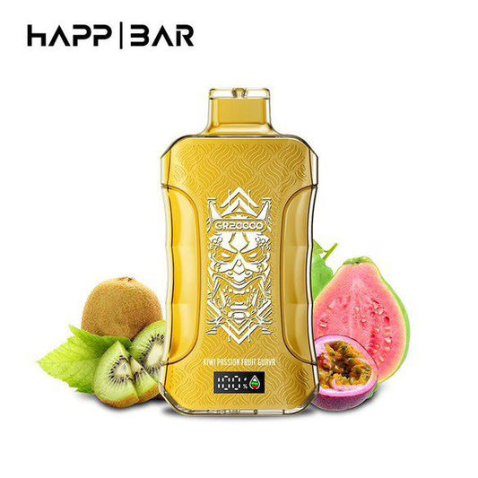 HAPP BARR 30 K PUFS 🥝🌺🥭 Kiwi Passion Fruit Guava